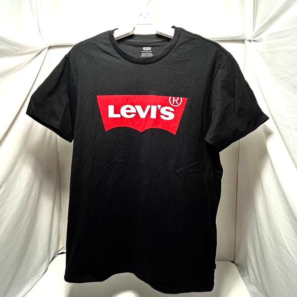 Levi's リーバイス Tシャツ 黒 ロゴ 新品タグ付き ブラック 定番 Sサイズ メンズ レディース