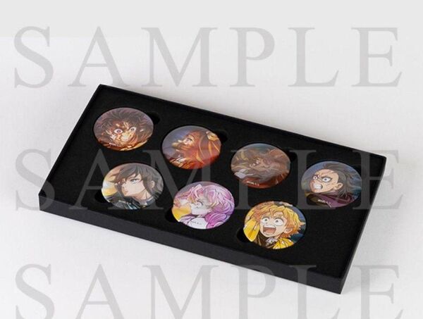 鬼滅の刃ワールドツアーキービジュアル缶バッジセットA