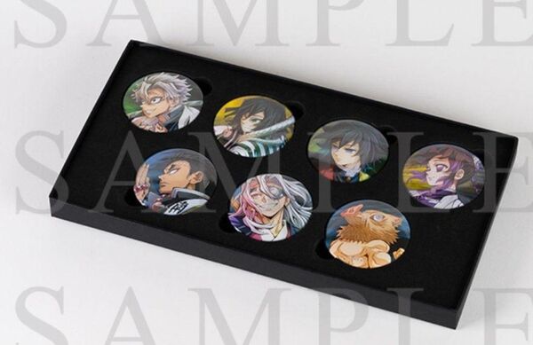 鬼滅の刃ワールドツアーキービジュアル缶バッジセットB