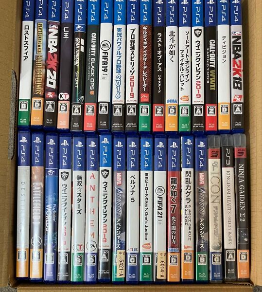 PS4/PS3 ゲームソフト まとめ売り