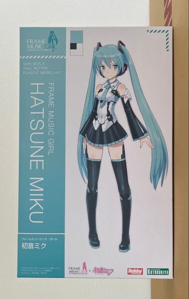 フレームミュージック・ガール 初音ミク コトブキヤ 未開封・未組み立て