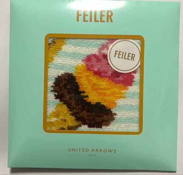 新品 ユナイテッドアローズ 別注 フェイラー アイスクリーム ハンカチ