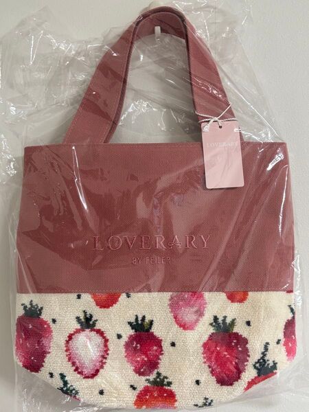 新品 FEILER ラブラリーバイフェイラー ストロベリードット トート