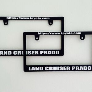 車検対応 ナンバーフレーム トヨタ ランクル プラハイラックス ハイエース TRD FJ RAV4