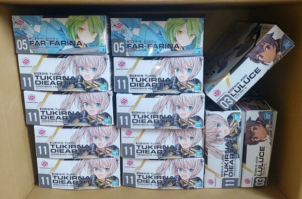 バンダイ 30MS ツキルナ ファル=ファリーナ ルルチェ 全13個セット