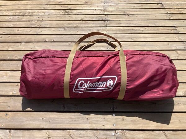 Coleman タープ レッド系