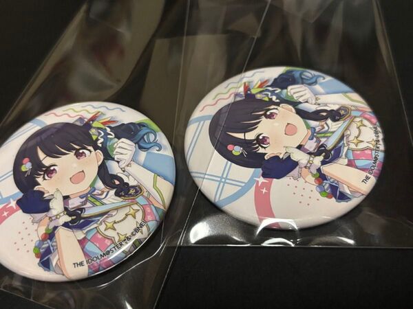福丸小糸 2点 Song for Prism アートワークス 発売記念 缶バッジ シャニソン アイドルマスターシャイニーカラーズ