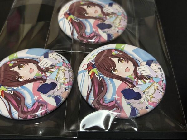 大崎甘奈 3点 Song for Prism アートワークス 発売記念 缶バッジ シャニソン アイドルマスターシャイニーカラーズ