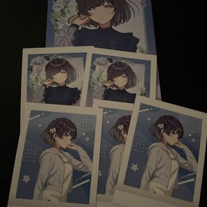 6点 秦谷美鈴 ぱしゃこれ 学園アイドルマスター 通常 ノーマル 特典 イラストカード 学マス