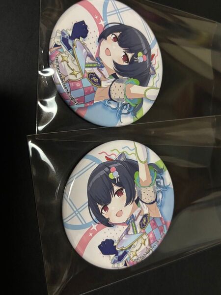 杜野凛世 2点 Song for Prism アートワークス 発売記念 缶バッジ シャニソン アイドルマスターシャイニーカラーズ