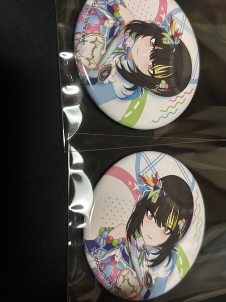 斑鳩ルカ 2点 Song for Prism アートワークス 発売記念 缶バッジ シャニソン アイドルマスターシャイニーカラーズ