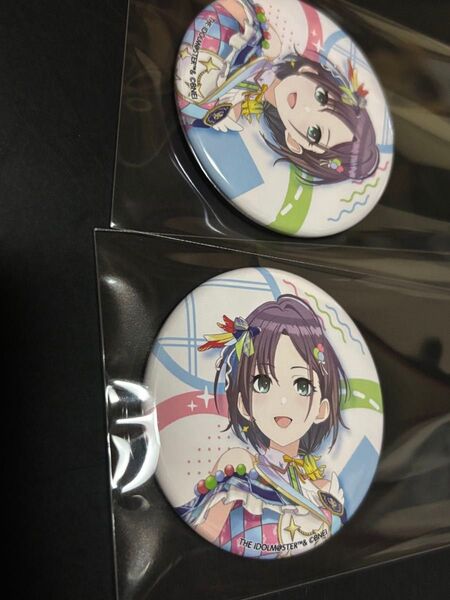 浅倉透 2点 Song for Prism アートワークス 発売記念 缶バッジ シャニソン アイドルマスターシャイニーカラーズ