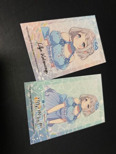 葛城リーリヤ サンシャイン水族館 チェキ風カード 学園アイドルマスター 学マス