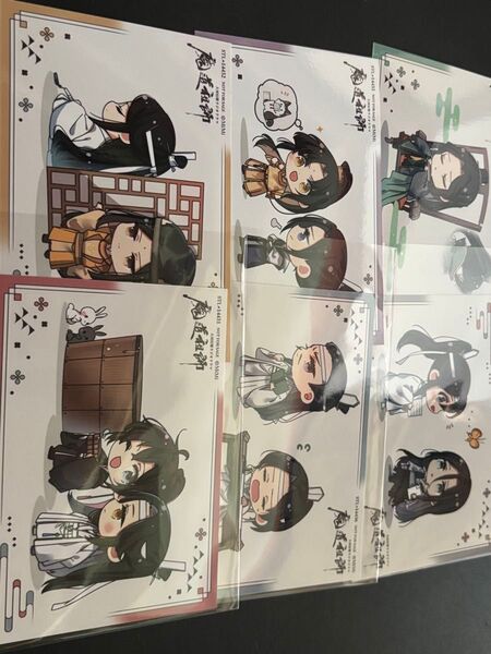 魔道祖師 ラジオドラマCD 第三期 後編 早期予約特典 ブロマイド 全6種セット ステラ ステラワース