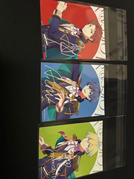 アイドルマスターSideM ブロマイド 10th anniversary CD 特典 C.FIRST 天峰秀 眉見鋭心 花園百々人