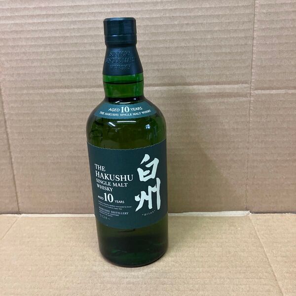 白州 10年 700ml 40度 箱無し グリーンラベル 2013年終売品