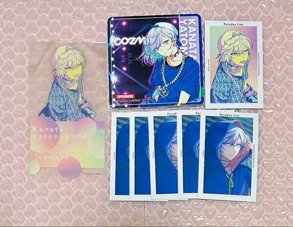 パラライ 矢戸乃上珂波汰 Gプリ クリアしおり コースター JOYSOUND Paradox Live cozmez ootd