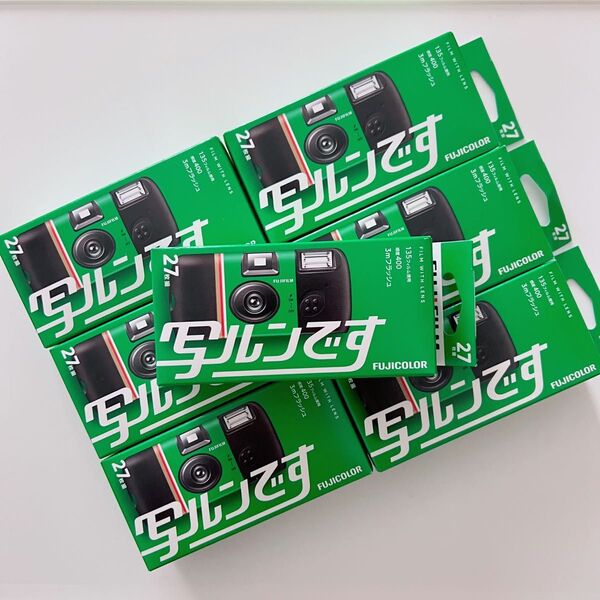 新品未使用 写るんです 新パッケージ シンプルエース 27枚撮り 7個セット