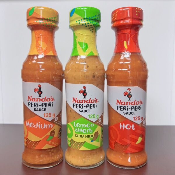 Nando‘s ナンドス ペリペリソース 3種セット 125g×3本