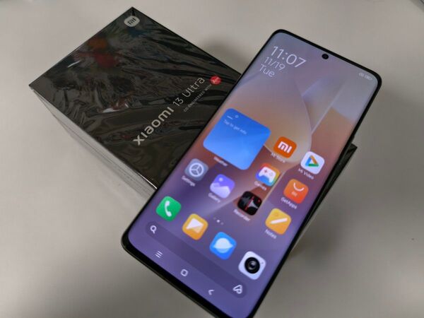 【中古実用品】Xiaomi 13 Ultra 16/512GB 緑 BLU済 付属品未使用 中国版