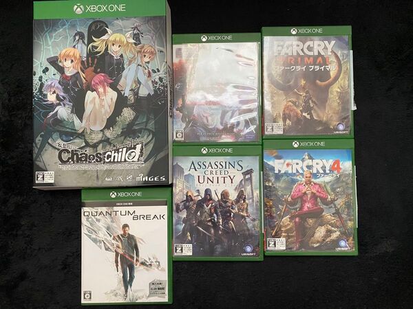 Xbox One ソフト6本とChaos;Child限定版セット
