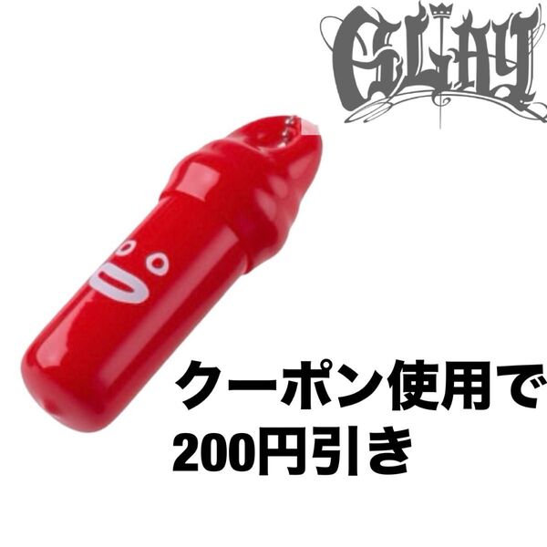GLAY フローティングキーホルダー 赤 ズラーデザイン GLAY EXPO EXPO缶