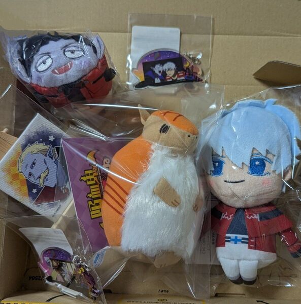 吸死セット キーホルダー おてのりモアプラス ぬいぐるみ マスコット ぽてコロ もち ロナルド ドラルク ジョン 吸血鬼すぐ死ぬ
