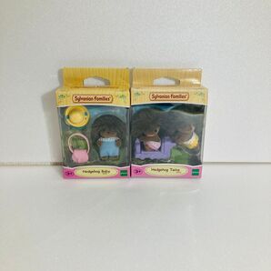 シルバニアファミリー ハリネズミの赤ちゃん 双子 Hedgehog Baby Twins Families 海外 UK