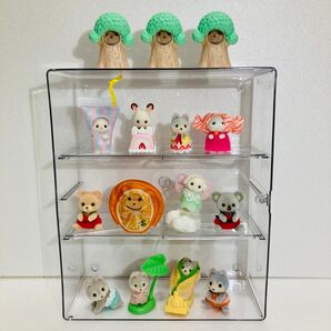 シルバニアファミリー 赤ちゃんセット キラキラくじ G賞 デリシャスパレード お花畑のおともだち ケーキ フルーツパーティー