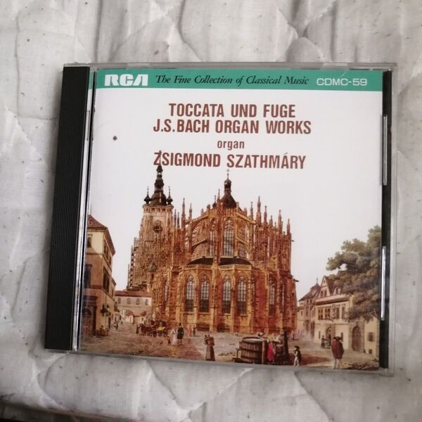 〈284〉TOCCATA UND FUGE J.S.BACH ORGAN WORKS CD