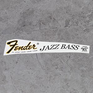 Fender JAZZ BASS 水転写デカール CBSロゴ