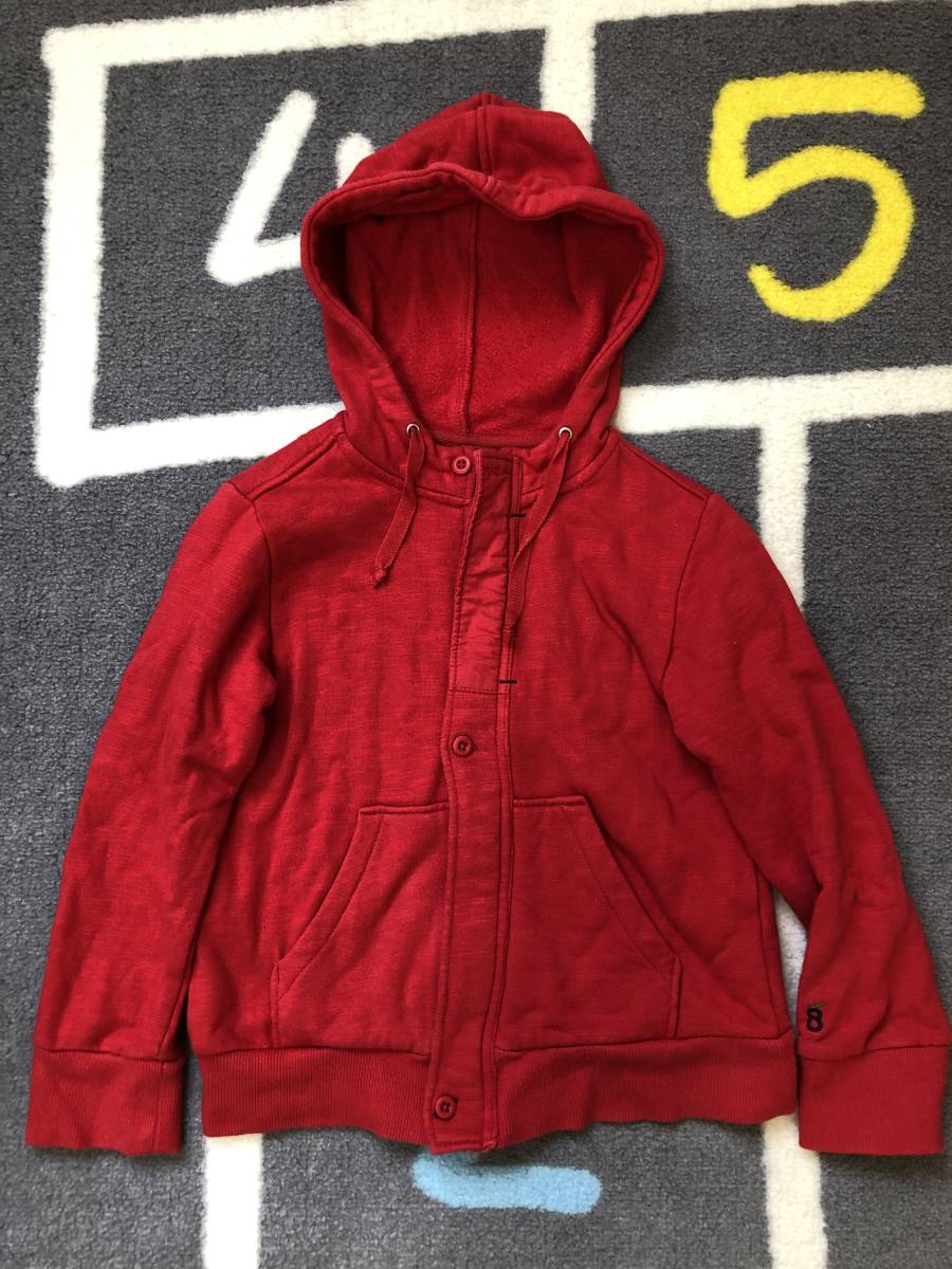 Chloe kids クロエ ストライプジップアップパーカー 大人もOK! total