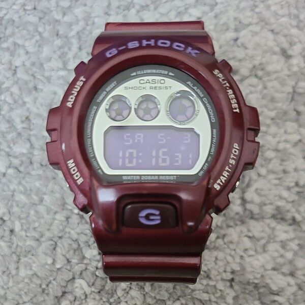CASIO G-SHOCK DW-6900SB マルーン