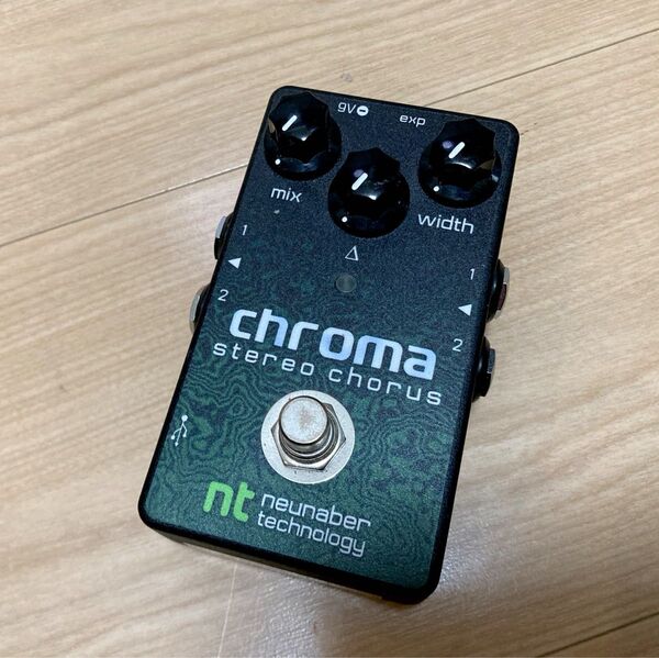 Neunaber Technology Chroma chorus V2 高品質コーラスペダルです。