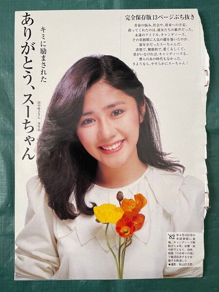 キャンディーズ スーちゃん 雑誌記事 切取り 13ページ分 完全保存版