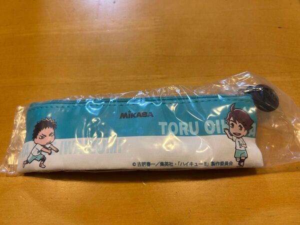 ハイキュー MIKASA横断幕&V200W国際大会公式試合球 コラボポーチ 筆箱 ペンケース