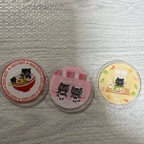 キヨ猫くじ G賞 キヨ猫アクリルバッジ 3個セット