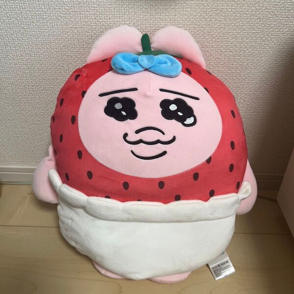 おぱんちゅうさぎ しまむらコラボ ダイカットクッションいちご