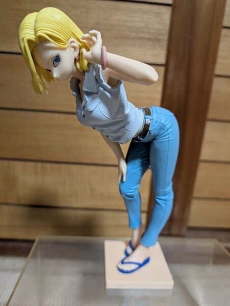 ドラゴンボールZ GLITTER&GLAMOURS ANDROID NO.18 Ⅱ 人造人間18号 レアカラー 箱無し フィギュア