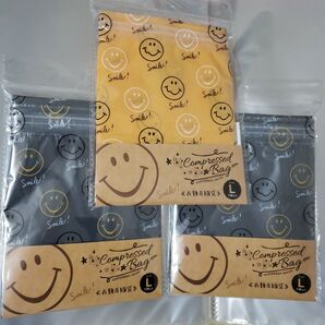 衣類圧縮袋 Lサイズ 3枚