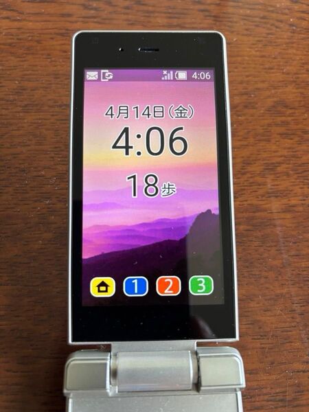 かんたん携帯9 505SH SHARP 4Gガラホ 初期化 判定○ 送料無料 SIMロック解除受付手続済