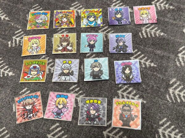 【シール追加】にじさんじマンチョコ1&2 シール17枚セット