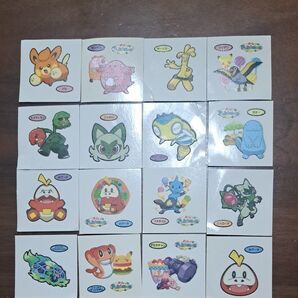 ポケモンパン デコキャラシール16枚 ポケモンシール
