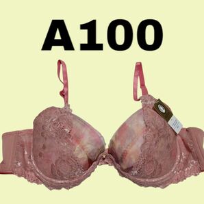大きいサイズのブラジャーA100サイズブラA100アンダー大きいブラAカップ花柄ラブリーブラA100ブラパッドあり女装コスプレにも