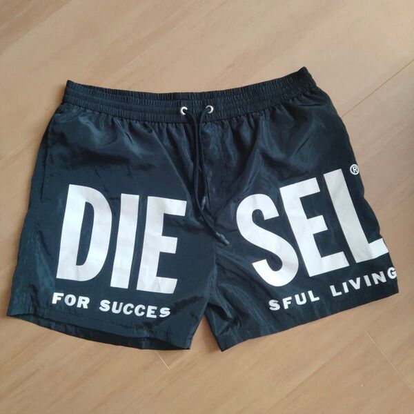 DIESEL ディーゼル 海パン 水着 スイムウェア ビッグロゴ ハーフパンツ ショートパンツ