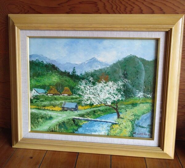油絵 風景画 日本の風景