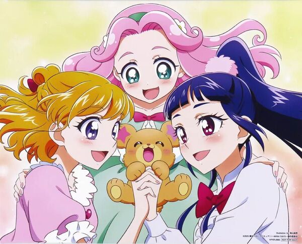集合 キャンバスボード 「Blu-ray 魔法つかいプリキュア!!-MIRAI DAYS- 上巻 豪華版」 同梱特典のみ