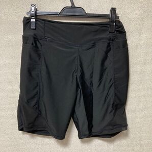 レディース ショートパンツ 黒 スポーツ