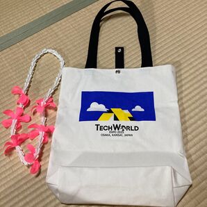 大阪関西万博TECH WORLD トートバッグ テックワールド、台湾
