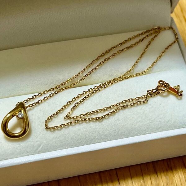 ミキモトMIKIMOTO K18ダイヤモンドネックレス